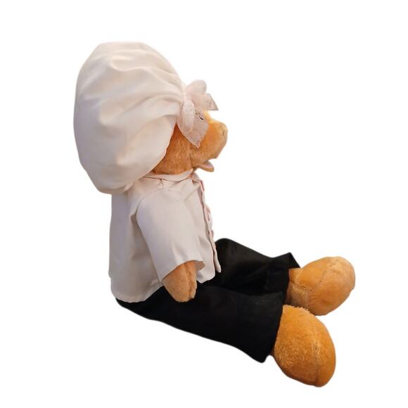 Vtg Chantilly Lace Animated Singing Amore Plush Teddy Bear Female Chef RARE READ - Picture 6 of 10